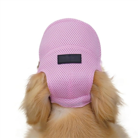HQREA Puppy Hats with Ear Hole Adjustable Kitten Sun Visor Cap for Outdoor Sport