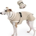 thumbnail image 1 of HQREA Reflective Warm Dog Coat for Large Dogs, Winter Pet Jacket with Fleece Lining, 1 of 6