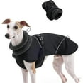 thumbnail image 1 of HQREA Reflective Warm Dog Coat for Large Dogs, Winter Pet Jacket with Fleece Lining, 1 of 6