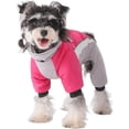 thumbnail image 1 of HQREA Warm Fleece Dog Coats Reflective Puppy Puffer Jacket with D-Ring Small Dogs Snowsuit, 1 of 6