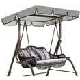 thumbnail image 1 of HQREA Waterproof Replacement Swing Canopy Top, 2-3 Seater Outdoor Furniture Covers, 1 of 6