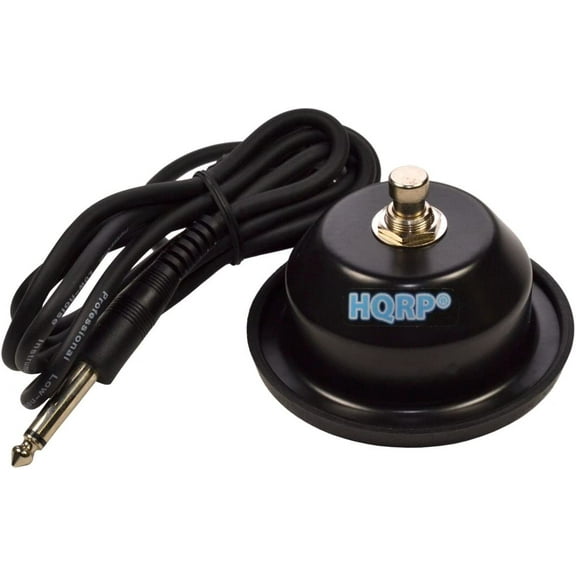 HQRP 1-Button Guitar Amp Footswitch for Orange FS-1 Fits Crush, Crush Pro Series, Dual Terror, TH30 Amps