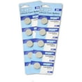 thumbnail image 1 of HQRP 10-Pack Coin Lithium Battery Compatible with CR1225 BR1225 DL1225 DL1225B ECR1225 BR1225-1W CR1225-1W KCR1225 LM1225 for Oral Thermometers, 1 of 7