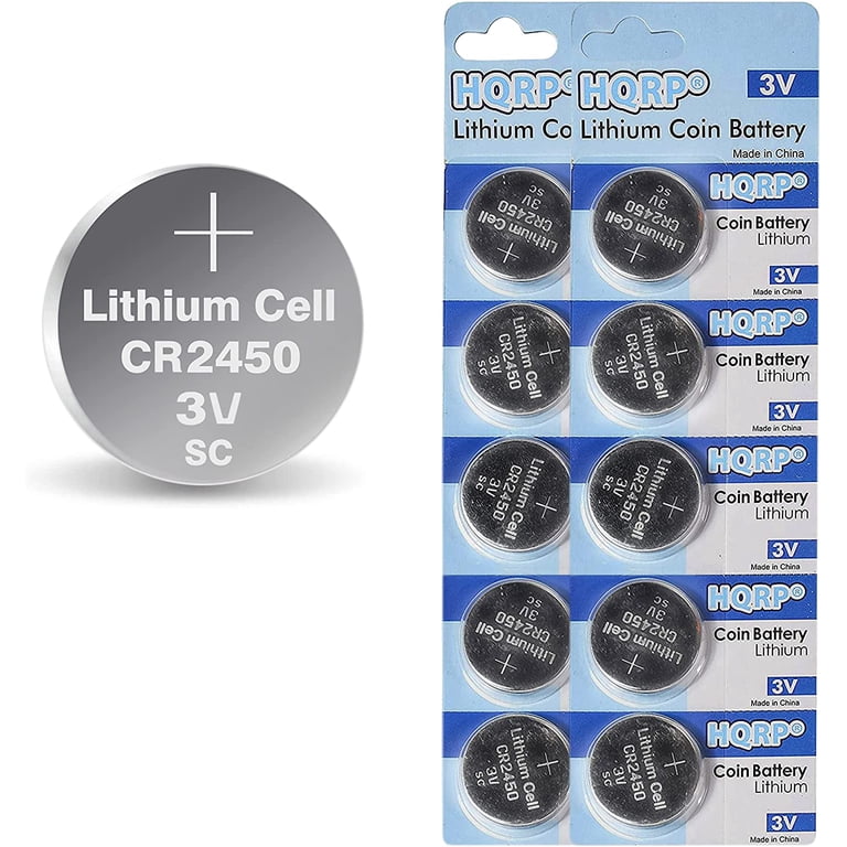 HQRP 10 Pack Lithium Coin Battery compatible with MILLER 217043