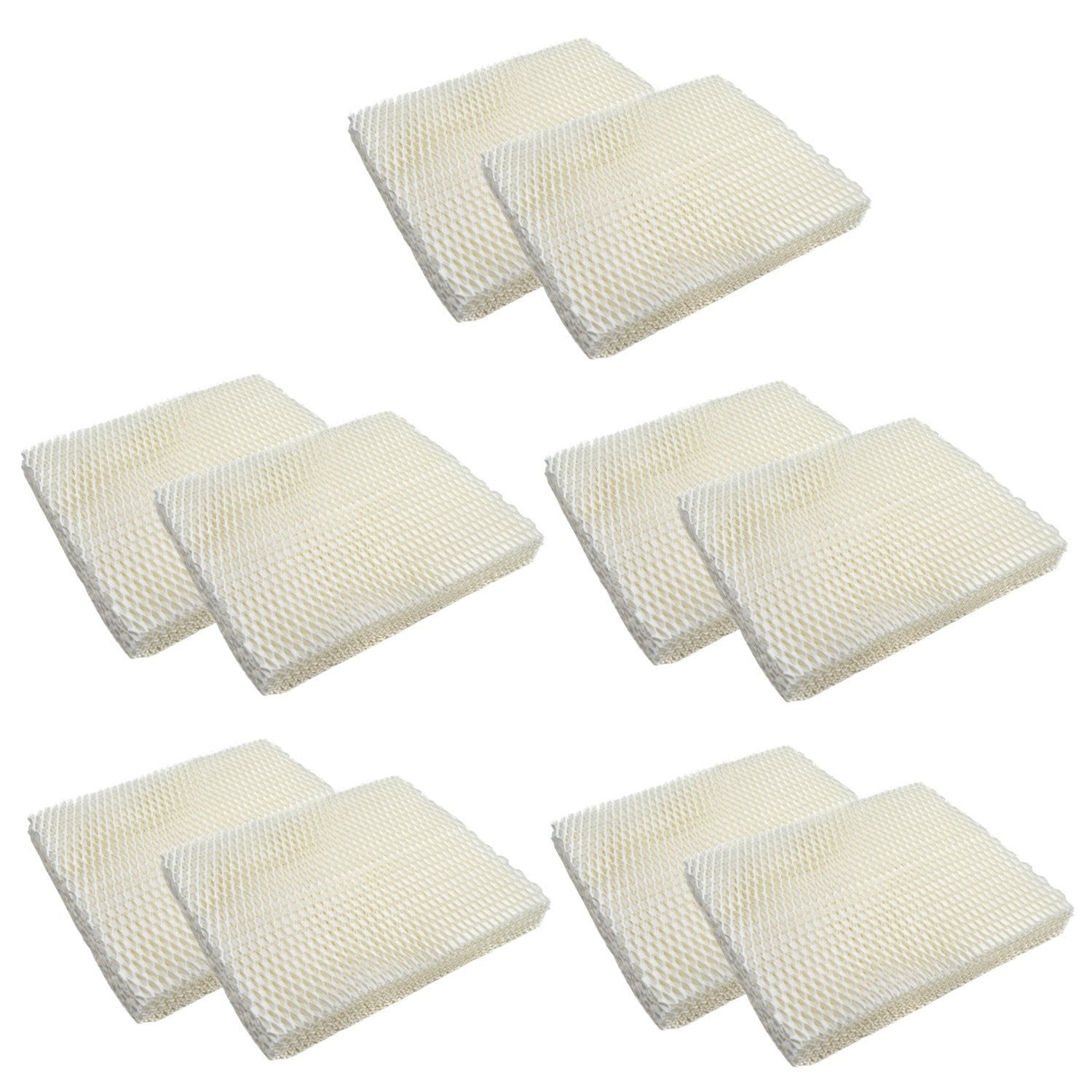 HQRP 10-Pack Wick Filter for Vornado MD1-0034 Replacement fits EV100, EVDC300, EVDC500, Evap2, Evap40