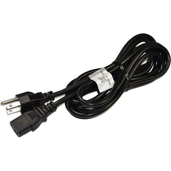 HQRP 10ft AC Power Cord for ION Block Rocker, Block Party & Live, Job Rocker, Explorer Bluetooth Portable Speaker System Mains Cable