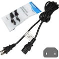 thumbnail image 1 of HQRP 10ft AC Power Cord for Klipsch RW-8 SW-308 RW-12d Powered Subwoofer Mains Cable, 1 of 7