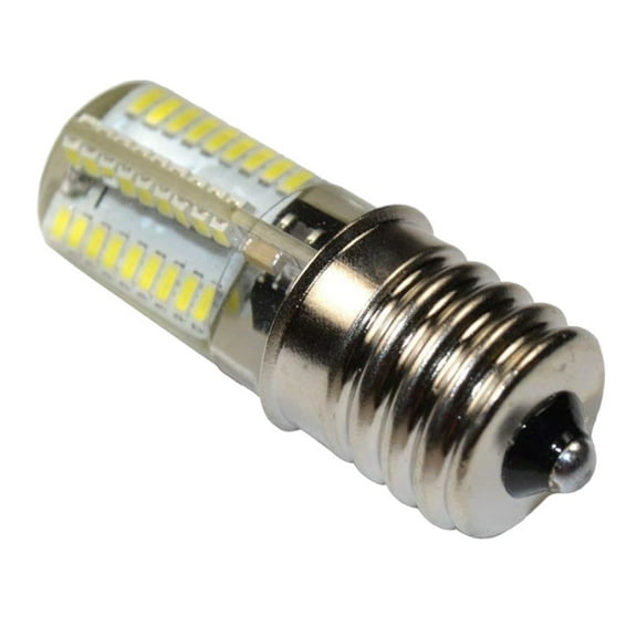 HQRP 110V E17 Base Silicone Crystal Dimmable LED Bulb Warm White for LG 6912W1Z004B microwave light bulb