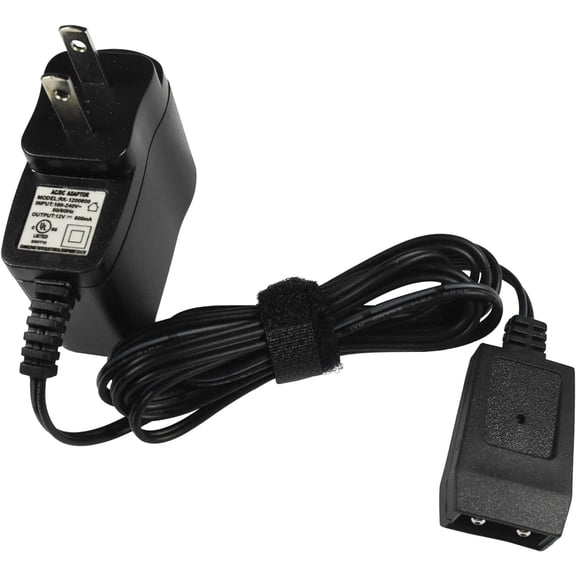 HQRP 12-Volt Battery Charger Compatible with Streamlight 22311, 75866 Stinger DS Led, Polystinger DS Led, Stinger XT, Knucklehead Rechargeable Flashlights, UL Listed