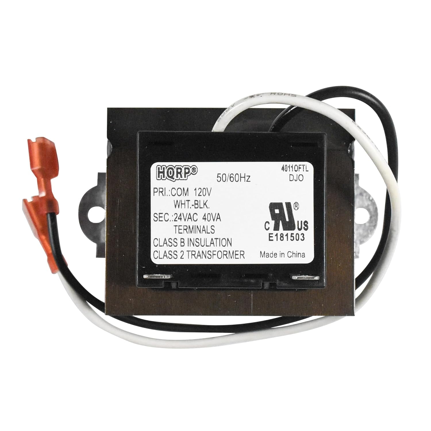 HQRP 120V to 24V 40VA Transformer Compatible with Nest HQRP 120V to 24V 40VA Transformer Compatible with Nest