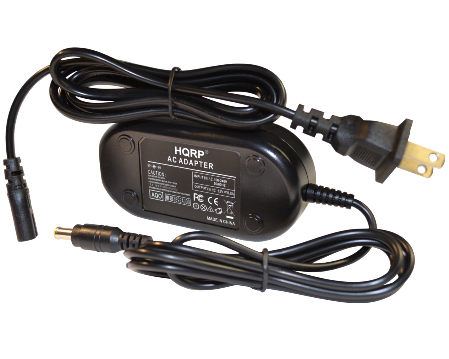 HQRP 12V AC Adapter for Sony BDP-S6500 BDP-BX650 BDP-S5500 BDP