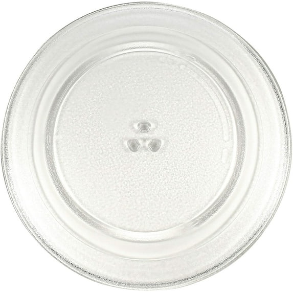 HQRP 15" Glass Turntable Tray Compatible with Sharp Carousel 9KC3517207700 R551 R-551Z R-551ZS R-551ZM R559 R-559Y R-559YK R-559YW SMC1840CS SMC1842CS SMC1843CM Microwave Oven Plate 15-inch 380mm