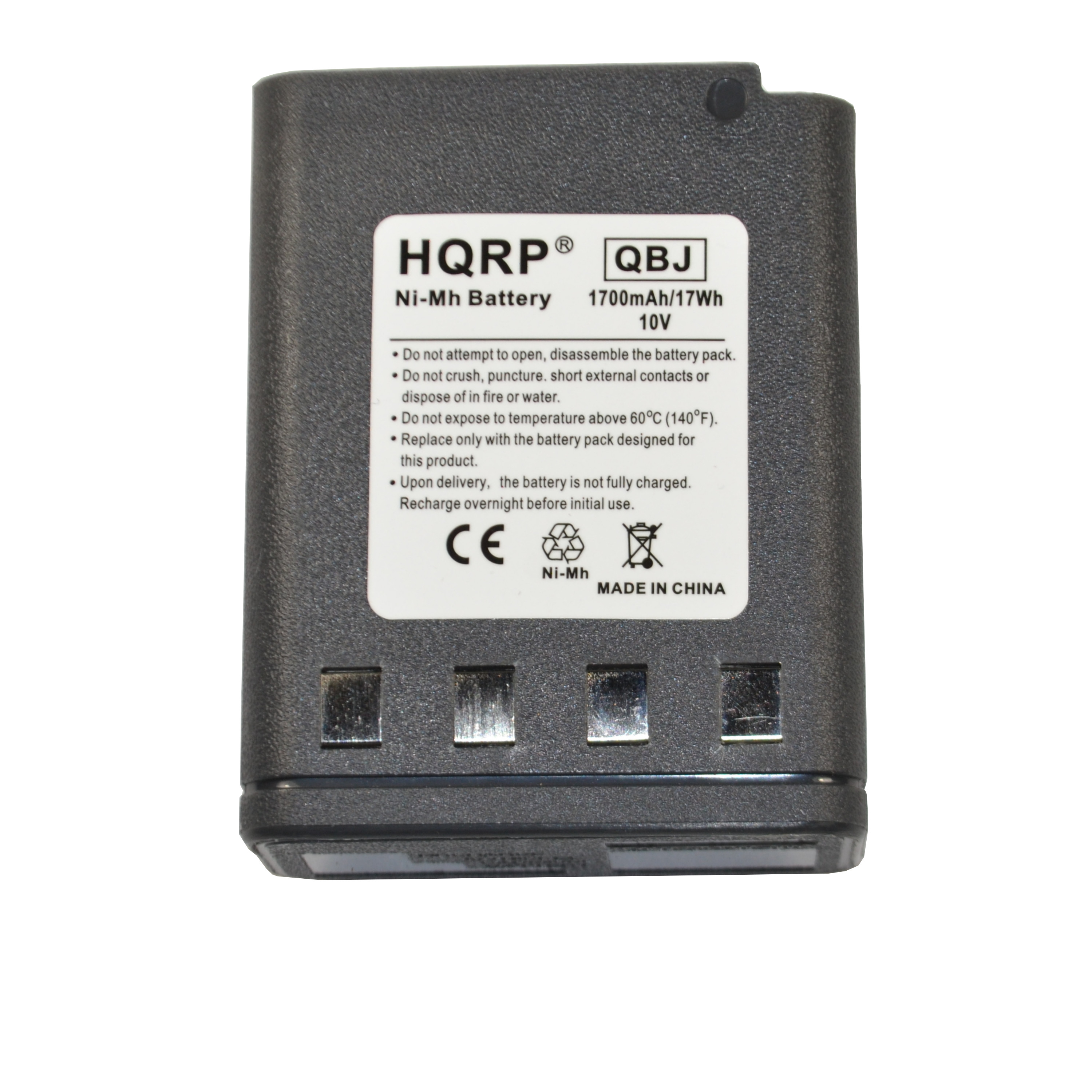 HQRP 1700mAh Battery for Motorola NTN5521B / NTN5531A / NTN5531B / NTN5048 / NTN5049 - image 1 of 6