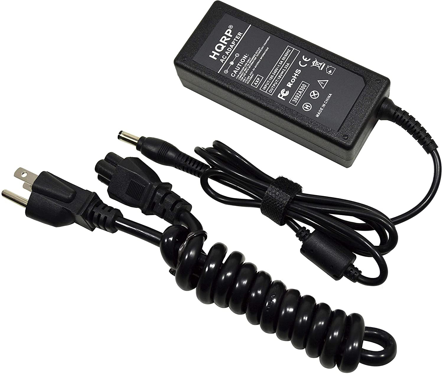 HQRP 18V AC Adapter for TDK DYS40-180200W Life on Record A73