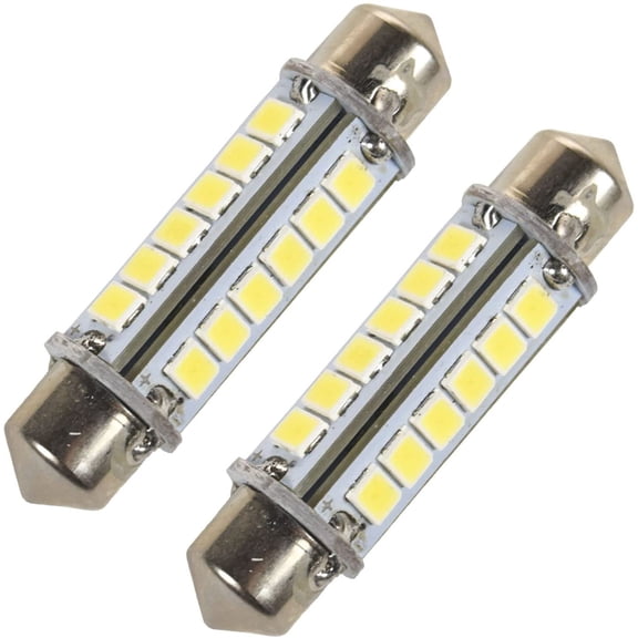 HQRP 2-Pack 12V DC LED Upgrade Light Bulbs works with Norcold 632545 fits 1200 1210 2117 N61X N62X N64X Series RV Refrigerators