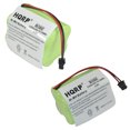 thumbnail image 1 of HQRP 2-Pack 2200mAh Battery for Uniden BEARCAT SPORTCAT BBTY0356001 BP180 BP-250 BP250 BP-180 Replacement, 1 of 7