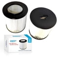 thumbnail image 1 of HQRP 2-Pack 7" Filter for Royal CS820, CS620, CS600, CS400, CS800 H-P Central Vacuum Systems, 8106-01, 1 of 7