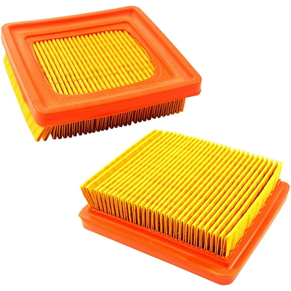 HQRP 2-Pack Air Filter Compatible with Stihl 4180 141 0300, 4180 141 0300B fits FS89, FS89R, FS91, FS91R, FS111, FS111R, FS111RX, FS131, FS131R, FS311, FR131T Brushcutters Trimmers