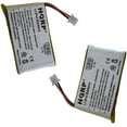 thumbnail image 1 of HQRP 2-Pack Battery Compatible with Plantronics AWH-54 / AWH54, AWH-55 / AWH55, AWH-65 / AWH65, CS50 / PL-CS-50 Headset, 1 of 7