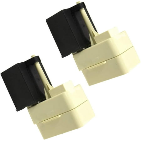 HQRP 2-Pack Compressor PTC Starter/Start Relay and Capacitor Kits Compatible with KitchenAid KBFA20ERBL00