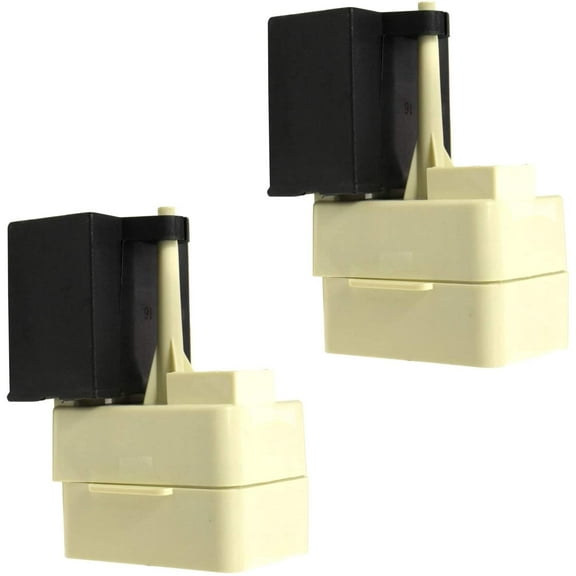 HQRP 2-Pack Compressor PTC Starter/Start Relay and Capacitor Kits Compatible with Maytag GSB2654HEQ