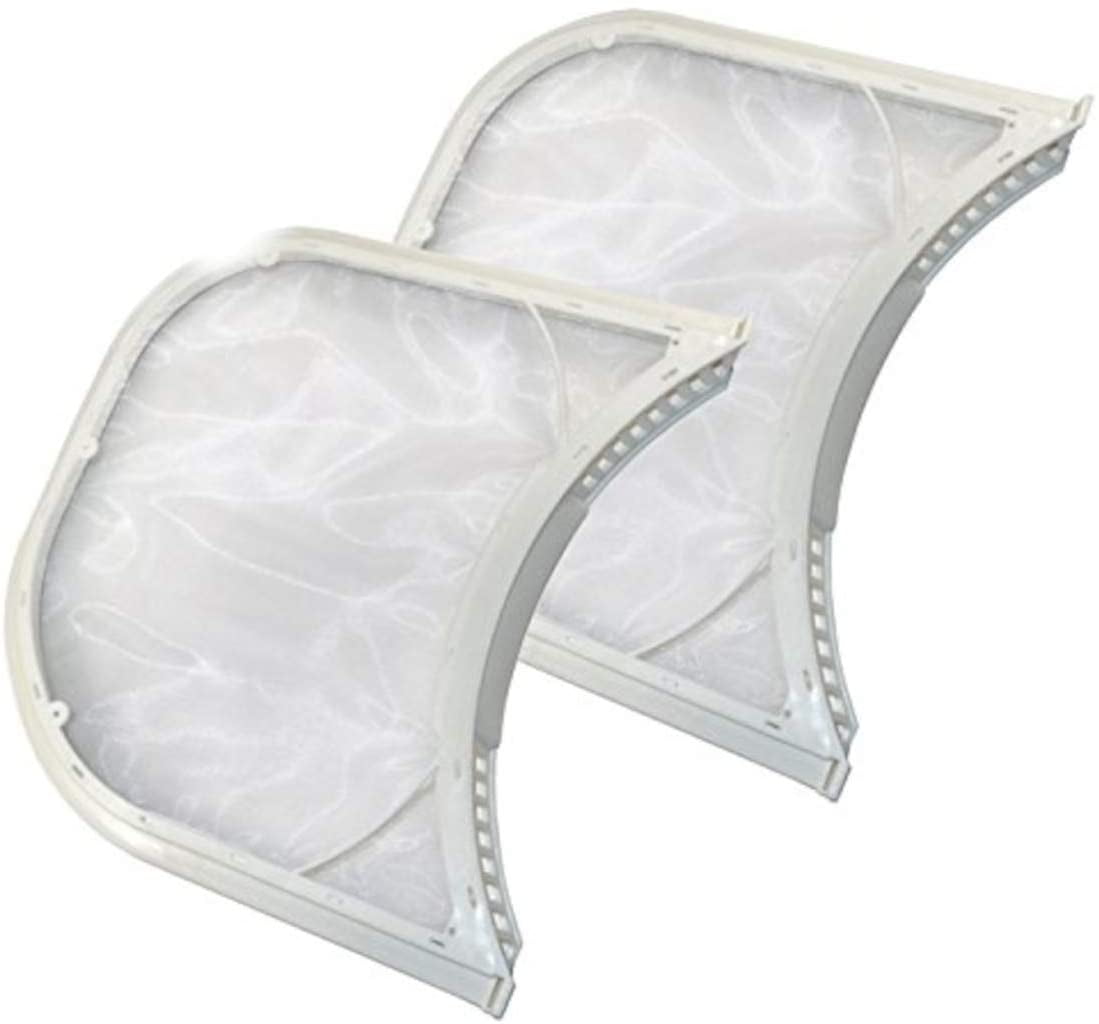 HQRP 2-Pack Dryer Lint Filter for LG 5231EL1003B, 5231EL1002E, 5231EL1003E Replacement
