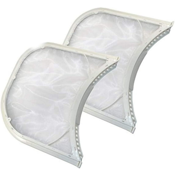 HQRP 2-Pack Dryer Lint Filter for LG DLE2050W DLG2051W DLE2101W DLG2102W DLE2240W DLE2250 Dryers