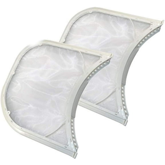 HQRP 2-Pack Dryer Lint Filter for LG DLE2050W DLG2051W DLE2101W DLG2102W DLE2240W DLE2250 Dryers