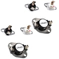 thumbnail image 1 of HQRP 2-Pack Dryer Thermostat & Thermal Fuse Kit Compatiblewith General Electric GE AD924WSX1; Norge DEL202WC, 1 of 5
