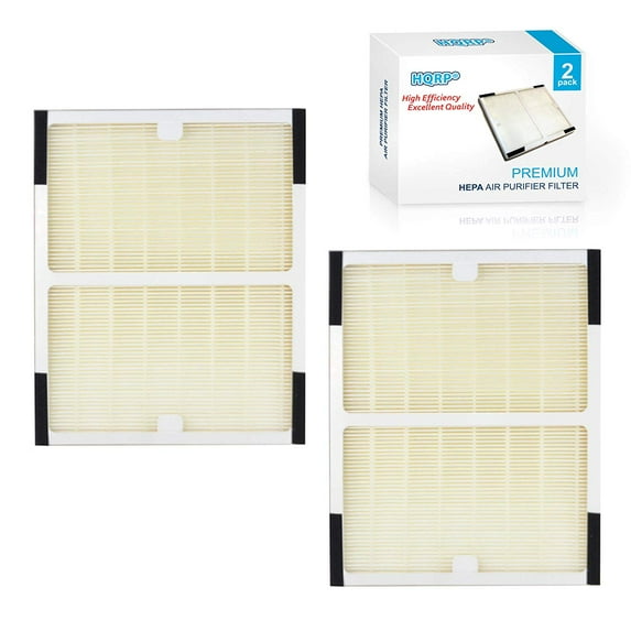 HQRP 2-Pack HEPA Filter for Idylis AC-2119, AC2119, 2119, 561212 ENERGY STAR Air Purifier, 0302648 302648 412564