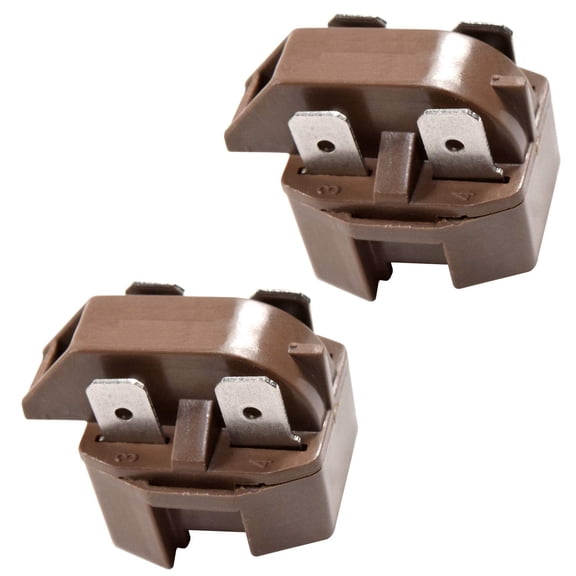HQRP 2-Pack PTC Start Relays / Starter Replacement works with Magic Chef CTB1821VRW00 RB19FA-1A/7C37A
