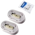 thumbnail image 1 of HQRP 2-Pack RV LED Porch 12V Lumen Exterior Outdoor Utility Lights Replacement Trailer Camper Motorhome Lighting Fixtures, 1 of 8