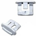 thumbnail image 1 of HQRP 2-Pack Rack Slide End Cap fits Hotpoint HDA1100F00WH HDA2000T00BB HDA2040V00SA HDA2100H35BB HDA2160H35SS HDA3600D00BB HDA3600R20WW HDA3600V00BB HDA3600V00CC HDA3640D00SA Dishwasher, 1 of 5