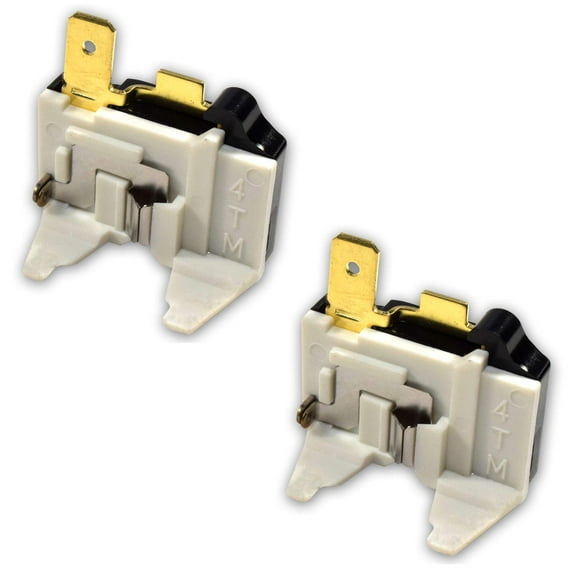 HQRP 2-Pack Refrigerator Overload C Protector Compressor for LG 6750C-0005P 6750C-0004R AH3529540 PS3529535