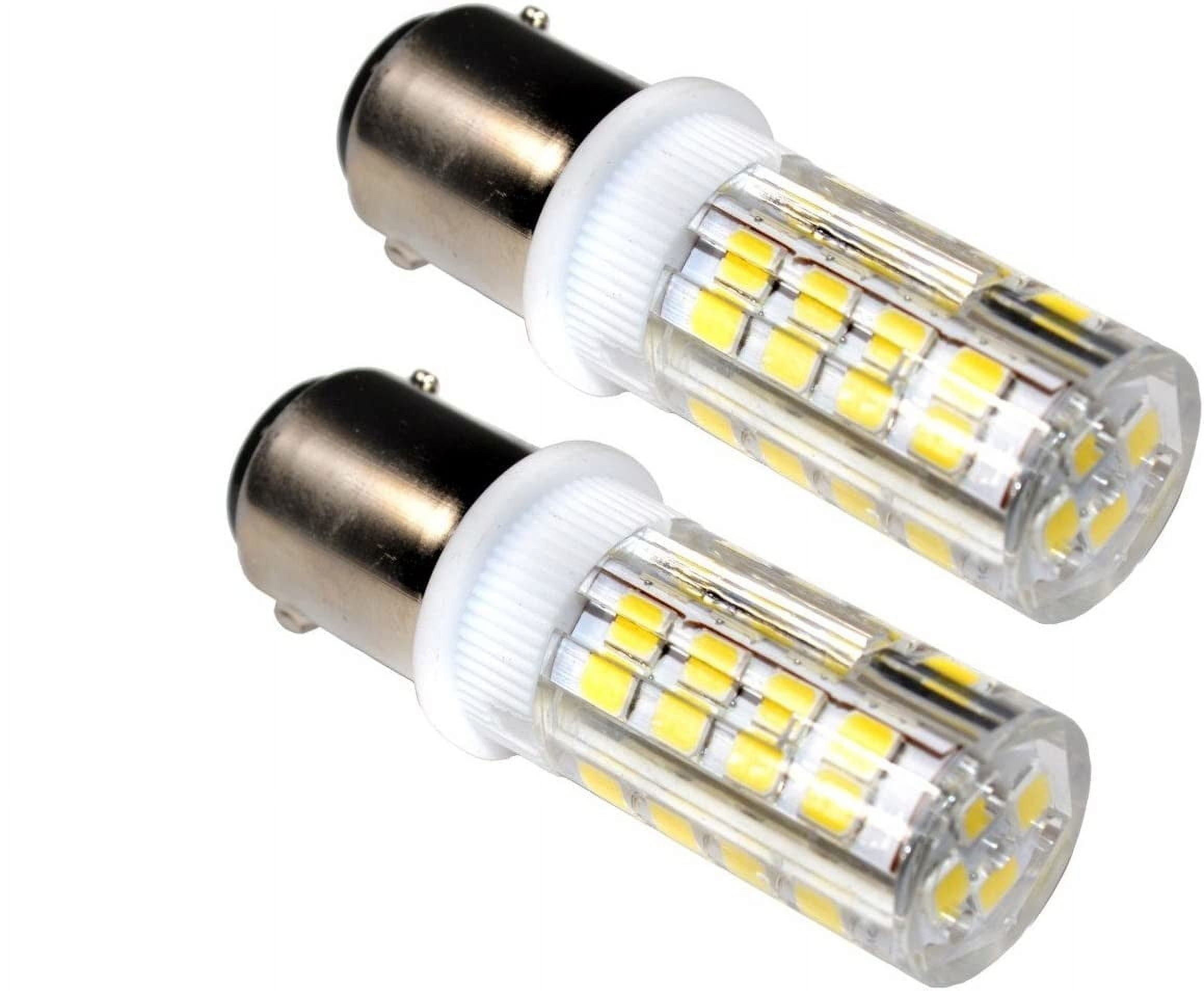 HQRP 2Pack Sewing Machine LED Light Bulb for Janome (Newhome) 3125 108