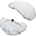 thumbnail image 1 of HQRP 2-Pack Soft White Triangle Steam Mop Pads Compatible with Bissell PowerEdge Lift-Off 2-in-1 2078, 20781, 20788, 2078A Sanitizing Steam Mop, 1606702 Replacement, 1 of 7