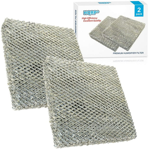 HQRP 2-Pack Water Filter for Panel Toptech TT-HUM-225 / Nordyne 141 917897 / Tempstar HMICSB12A HMICSB12B; parts TT-PAD2 RP0010 1042RP
