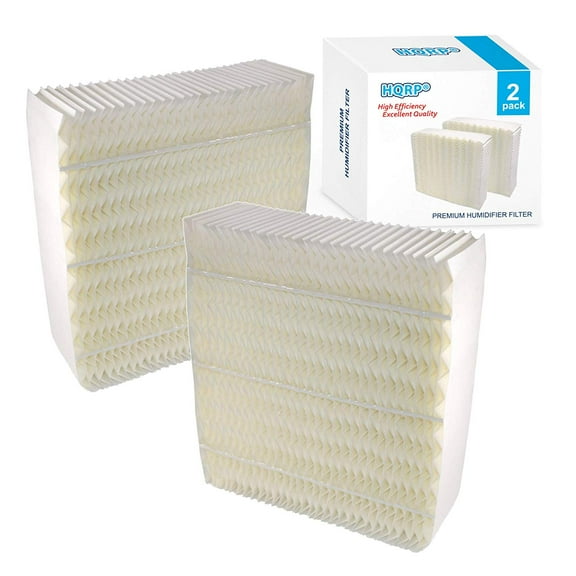 HQRP 2-Pack Wick Filter for Essick Air AIRCARE Bemis 1043, 826000, 826800, 826600, 826900, 821000 Humidifiers