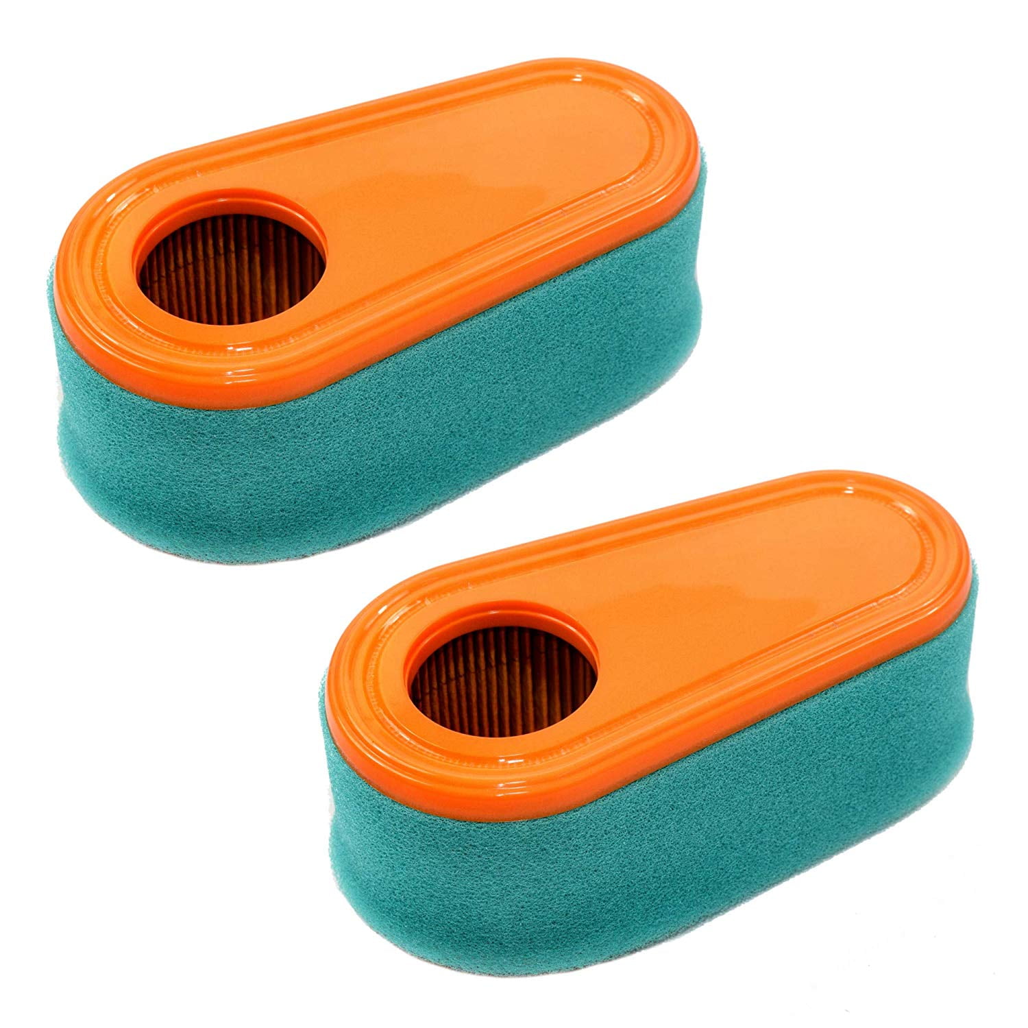HQRP 2-pack Air Filter Cartridge with Pre-Cleaner for Briggs & Stratton ...