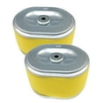 thumbnail image 1 of HQRP 2-pack Air Filter Element Dual for Honda 17210-ZE1-517 / 17210-ZE1-822 / 17210-ZE1-505 / 17210-ZE1-507 Replacement fits Honda 5.5 - 6.5 HP Engines + HQRP Coaster, 1 of 4