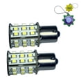 thumbnail image 1 of HQRP 2 pack BA15s Bayonet Base 30 LEDs SMD LED Bulb Natural White for #93 1141 1156 1073 1093 1129 Replacement, 1 of 4