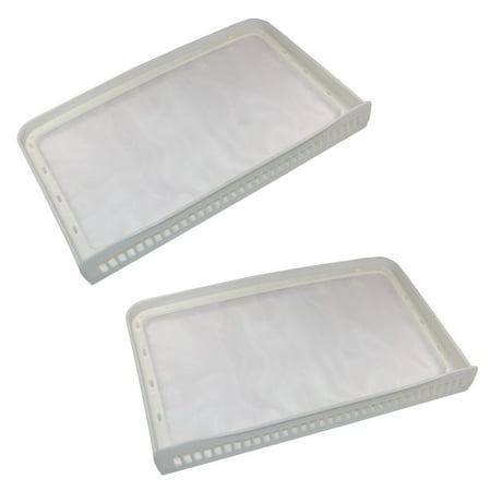 HQRP 2-pack Dryer Lint Filter Screen for Whirlpool WP33001808 AP6007948 PS11741075 PS2035632 Replacement