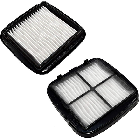 HQRP 2-pack Filter Assembly works with Bissell Auto-Mate 35V4, Pet Hair 33A1 27K6, CleanView 47R5 series Hand Vacs, parts 2037416 203-7416 2031432 203-1432 97D5 Replacement