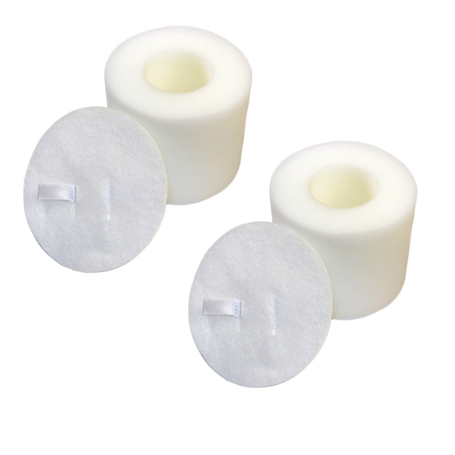 HQRP 2pack Filter Kit for Shark NV650, NV650W, NV651, NV652, NV750W