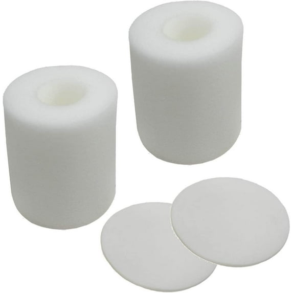 HQRP 2-pack Foam Filter Kit for Shark Rotator Pro Complete Lift-Away NV552 Upright Vacuum, XFF500 Replacement