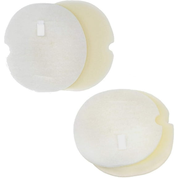 HQRP 2-pack Pre-motor Foam & Felt Filter Kit for Shark XFF318 Replacement fits Shark Lift-Around Portable Vac Vacuum Cleaners