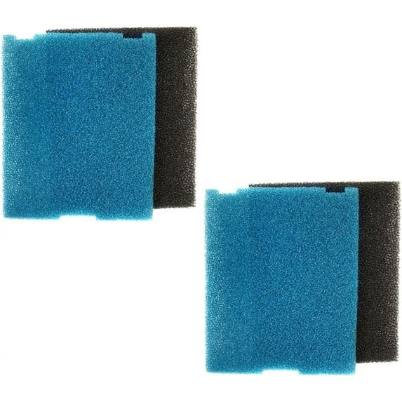 HQRP 2-pack Submersible Pond Filter / Flat Box Filter Pads for Tetra SF1, FK5, FK6