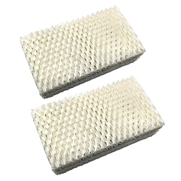 HQRP 2-pack Wick Filter for Emerson MoistAIR 1205, 1211, 2412, HD500, HD6200, HD7002, HD7005, HD70020, HD70021, HD70050 Humidifier
