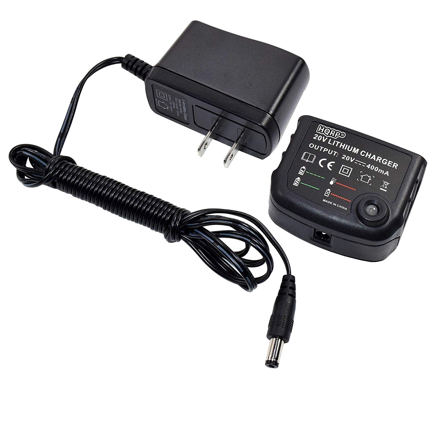 HQRP 20V LiIon Battery Charger fits Black and Decker LC3K220 LCSSW220