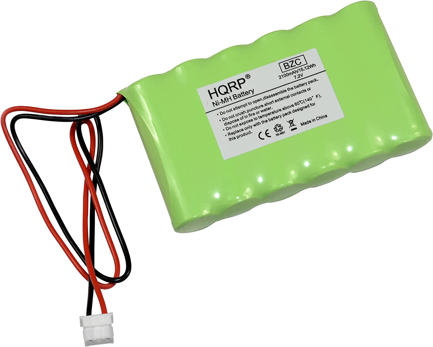 HQRP 2100mAh High Capacity Backup Battery for ADT 300-03866 LYNXRCHKIT-SHA Replacement